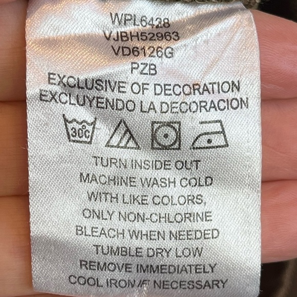 Mens Chocolate Brown Y2K Corduroy Button Up Shirt Size Large Grunge Layering - Picture 9 of 15